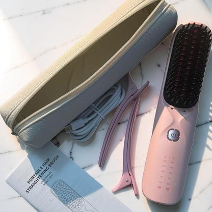 Elvora™ SilkFlow Pro Cordless Smoothing Brush