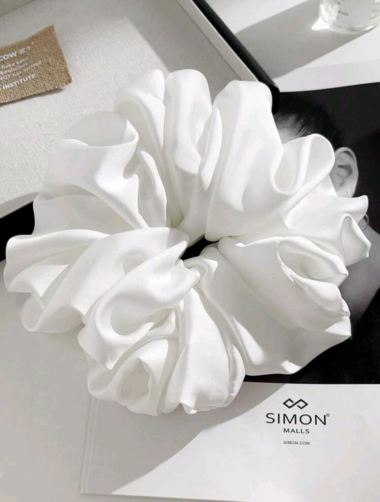Luxury Satin Oversized Scrunchie