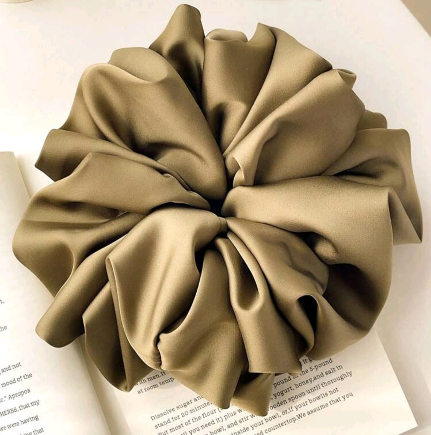 Luxury Satin Oversized Scrunchie