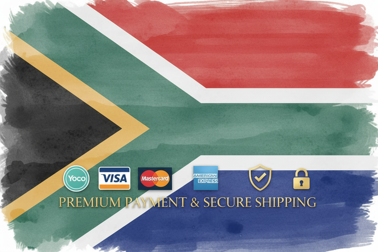 Trust badge with SA flag background